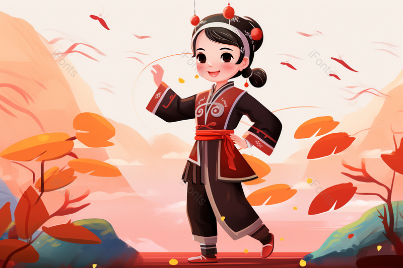 56个民族之瑶族插画,插画/手绘图,插画/手绘图库,插画/手绘图下载,插画/手绘